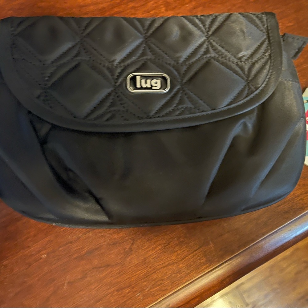 Black lug bag new with tags